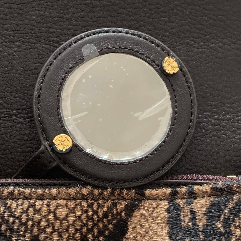 Tory Burch Resin Top Snakeprint Bag - Picture 8 of 13